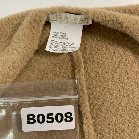 Shiraleah OS Camel Brown Trend Long Open Cardigan Quiet Luxury - Picture 3 of 6